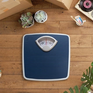 ครื่องชั่งน้ำหนักแบบสปริง PU แผ่นกันลื่นเครื่องชั่งน้ําหนัก 130KG เครื่องชั่งน้ําหนักเพื่อสุขภาพ