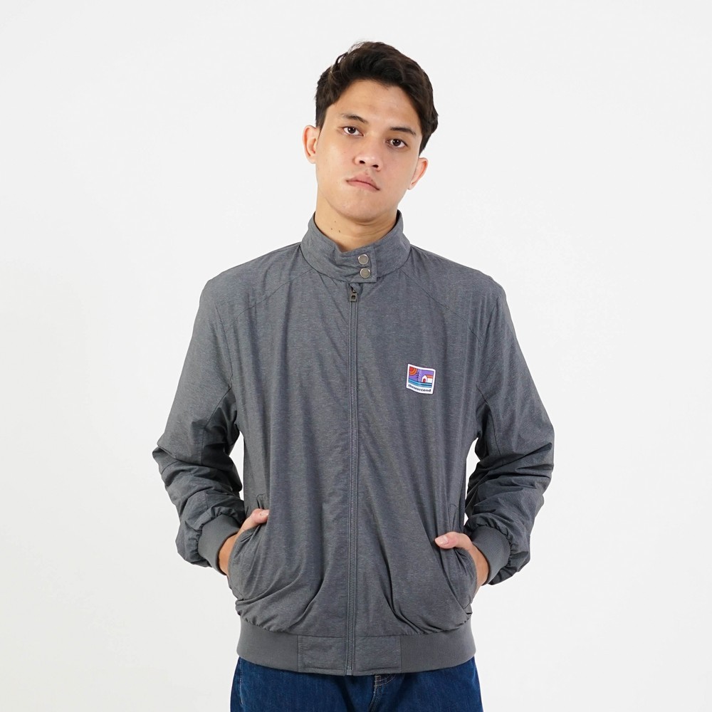 3Second Mens Regular Fit Taslan Alaric OL-C Bomber Jacket021224