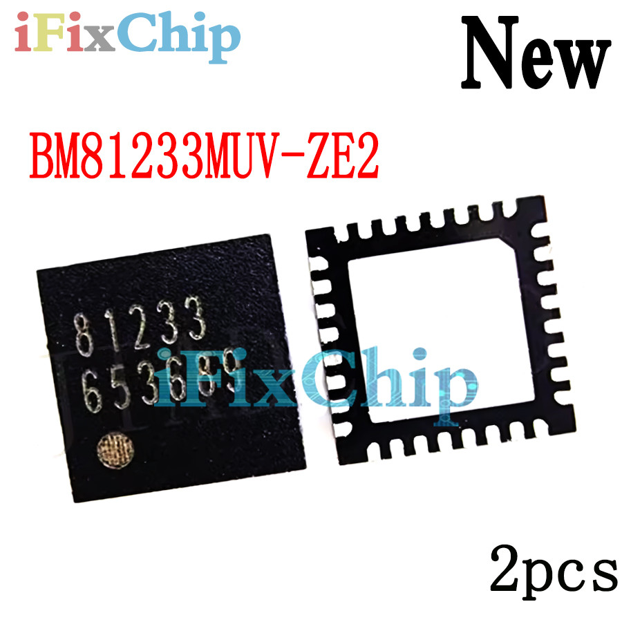2 ชิ้นใหม่เอี่ยม BM81233MUV-ZE2 BM81233 81233 QFN-32