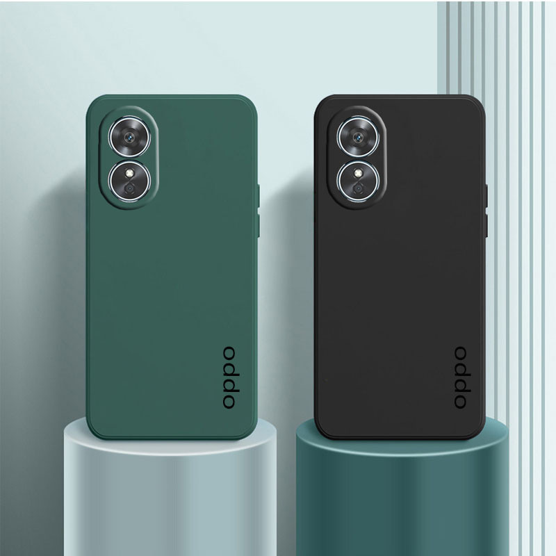 หรูหราเคสโทรศัพท์สําหรับ OPPO A17 กรณีซิลิคอนนุ่มกันฝุ่นกันกระแทกสําหรับ OPPO A17K A78 5G 4G ฝาครอบหน้าจอรูปแบบการพิมพ์