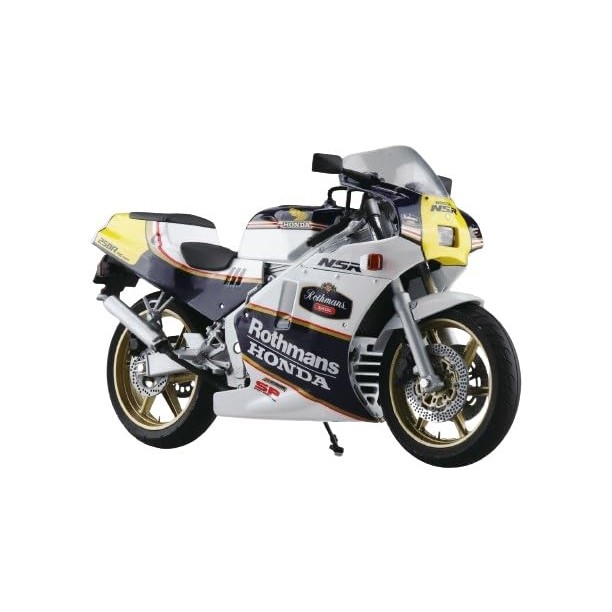 Skynet 1/12 Finished Model Bike Honda NSR250R SP '88 Seychelles Night Blue/White