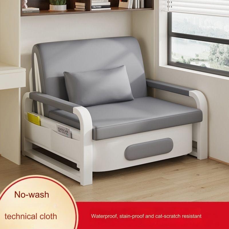 Sofa chair multifunctional folding dual-purpose single sofa bed living room bedroom lunch break bed