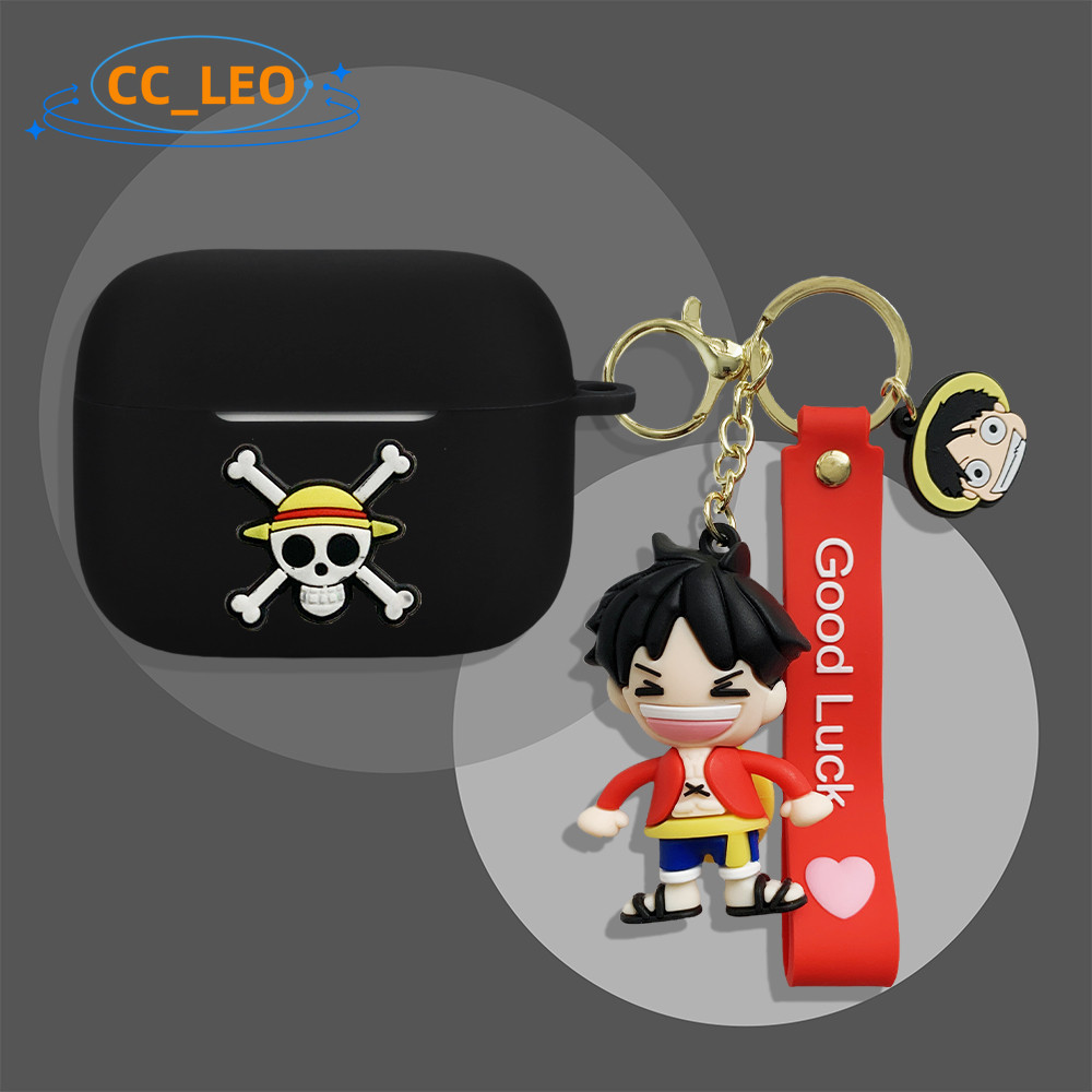 Suitable for OPPO Enco Buds3 Pro Case Cartoon Cute Keychain Pendant OPPO Enco Buds3 Pro Silicone Sof