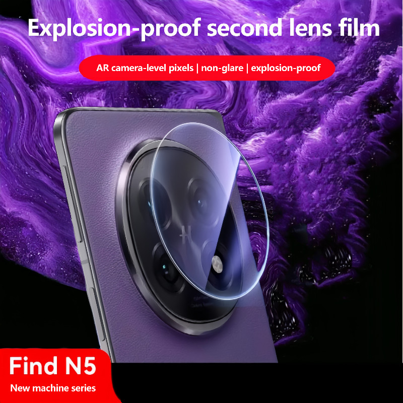กระจกนิรภัยป้องกันหน้าจอฟิล์มสําหรับ OPPO Find N5 N3 FindN5 5G เลนส์กล้องเลนส์ป้องกันกล้องฟิล์ม