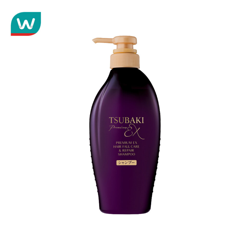 Tsubaki ซึบากิ แชมพู พรีเมียม อีเอ็กซ์ แฮร์ ฟอล แคร์ แอนด์ รีแพร์ 450 มล.