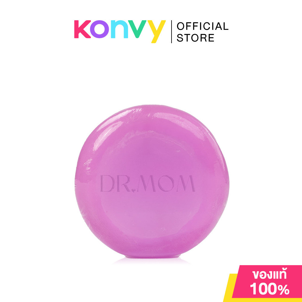 DR.MOM Nourish & Brightening Bar Soap 80g ดอกเตอร์มัม สบู่อาบน้ำ.