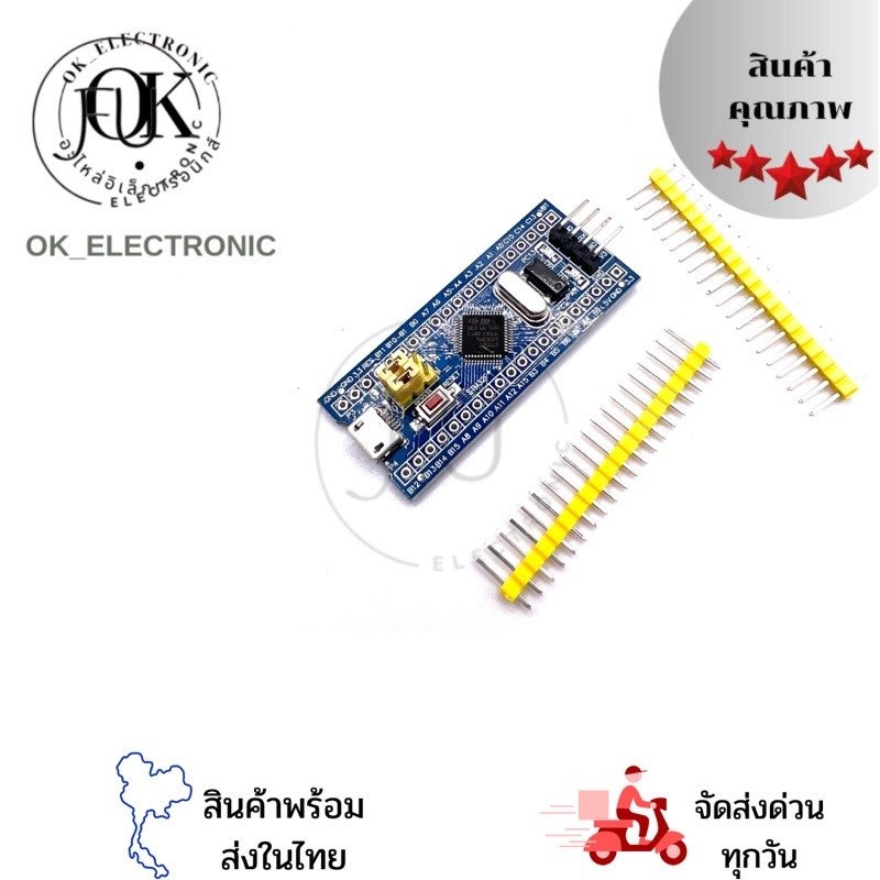 บอร์ด STM 32,STM32F103C8T6