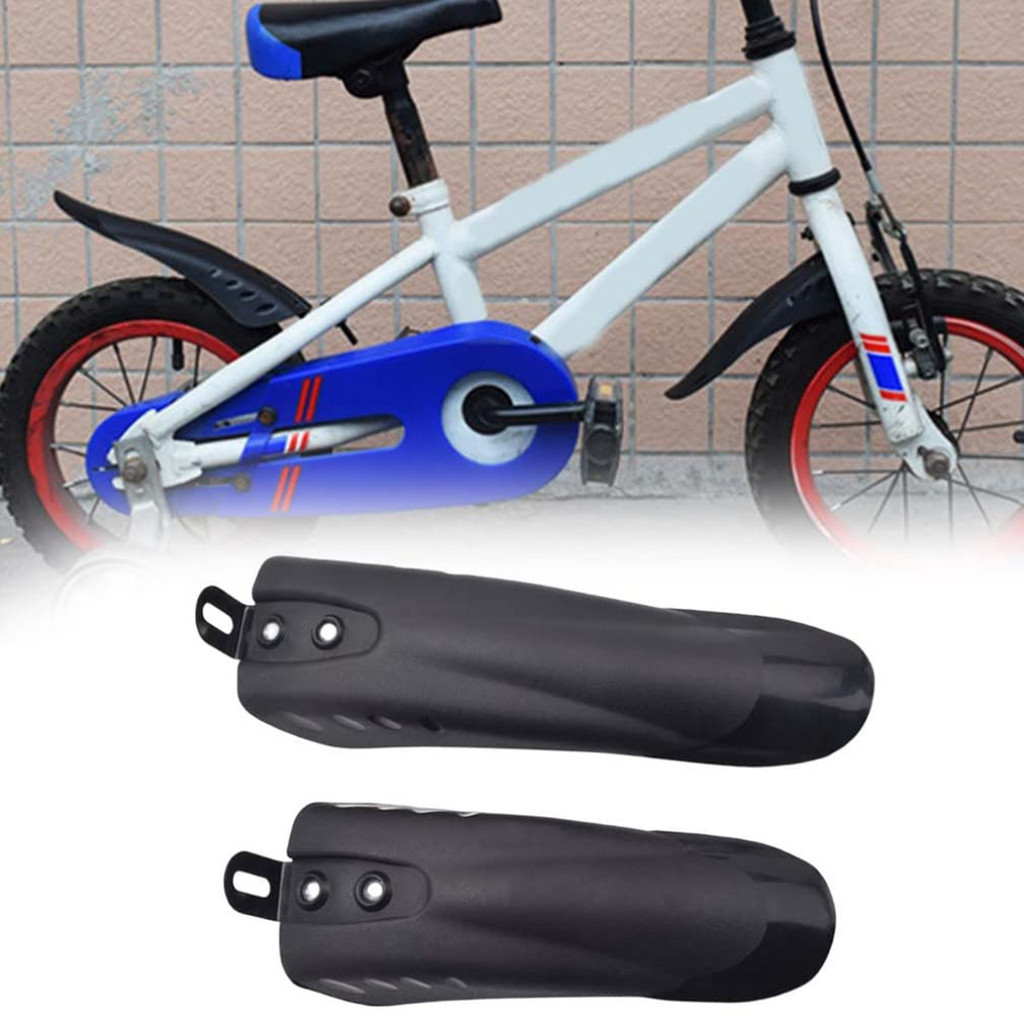 [YUE]1 คู่จักรยานเด็ก Mudguards PVC พลาสติกด้านหน้าและด้านหลัง Fender Kit PVC Mudguards พร้อมสกรู ราคา ถูกที่สุด ดีลบีเคเค แกลเลอรีภาพที่ 7