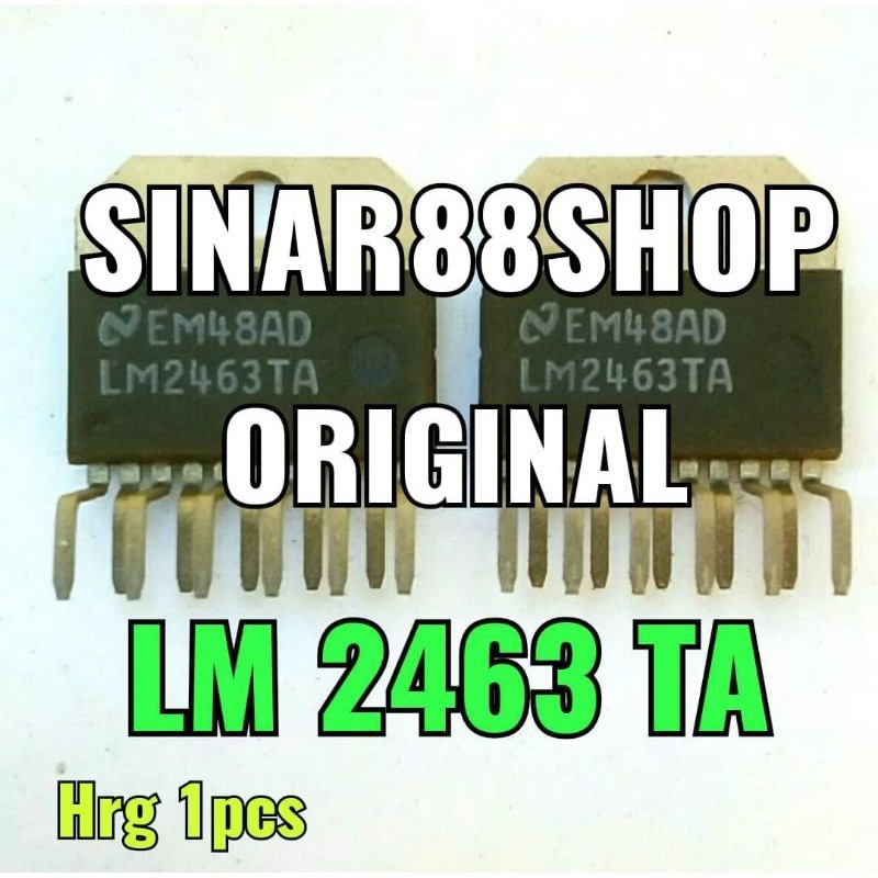 LM2463TA ต้นฉบับ LM 2463TA 2463 TA EM48AD EM 48AD IC IGBT TRANSISTOR MOSFET AUDIO POWER