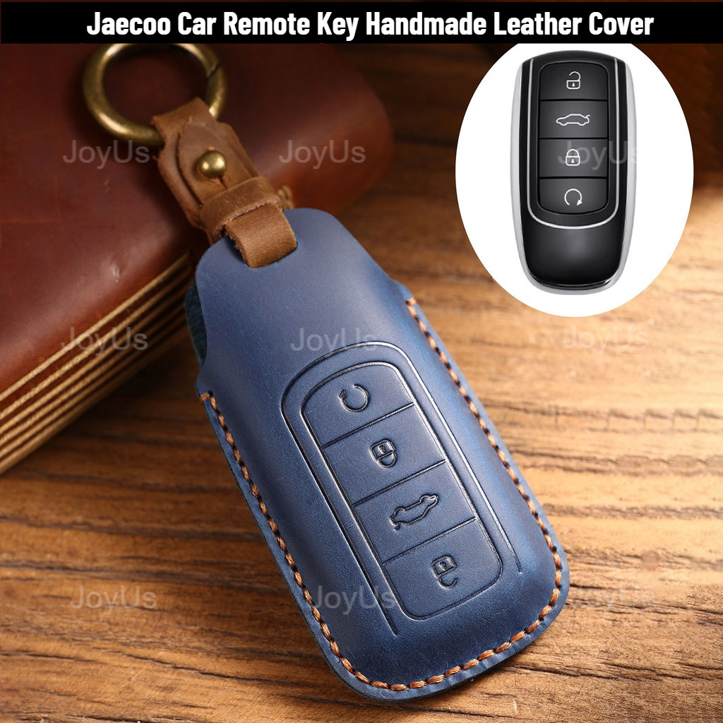 Jaecoo J7 phev J7 J8 Omoda C9 Omoda C9 Phev Handmade Leather Key Cover Remote Leather Car Key Cover 