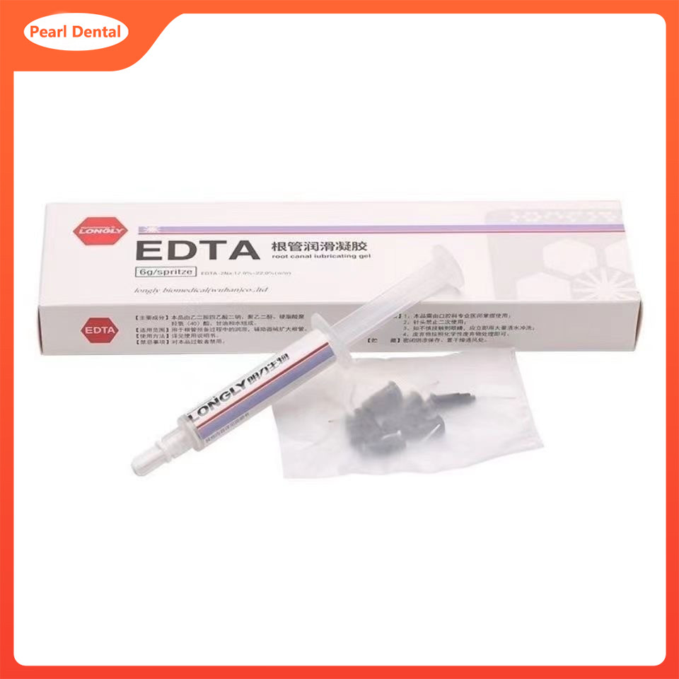Longly EDTA เจลหล่อลื่นรากคลอง 6g วัสดุทันตกรรม
