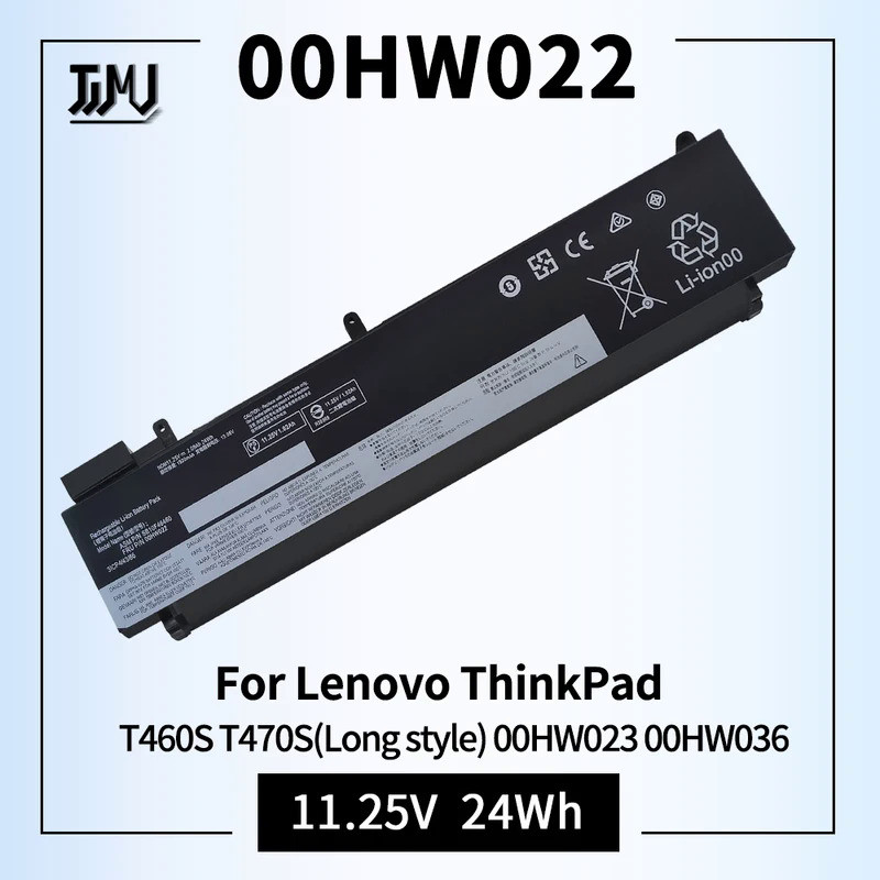 24Wh 00HW022 SB10F46460 Battery for Lenovo ThinkPad T460s T470s Series 00HW023 SB10F46461 00HW036 SB