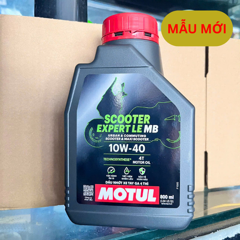 ของแท้ Motul Scooter Expert LE 10W40 Oil 0.8L Bottle [Live1]