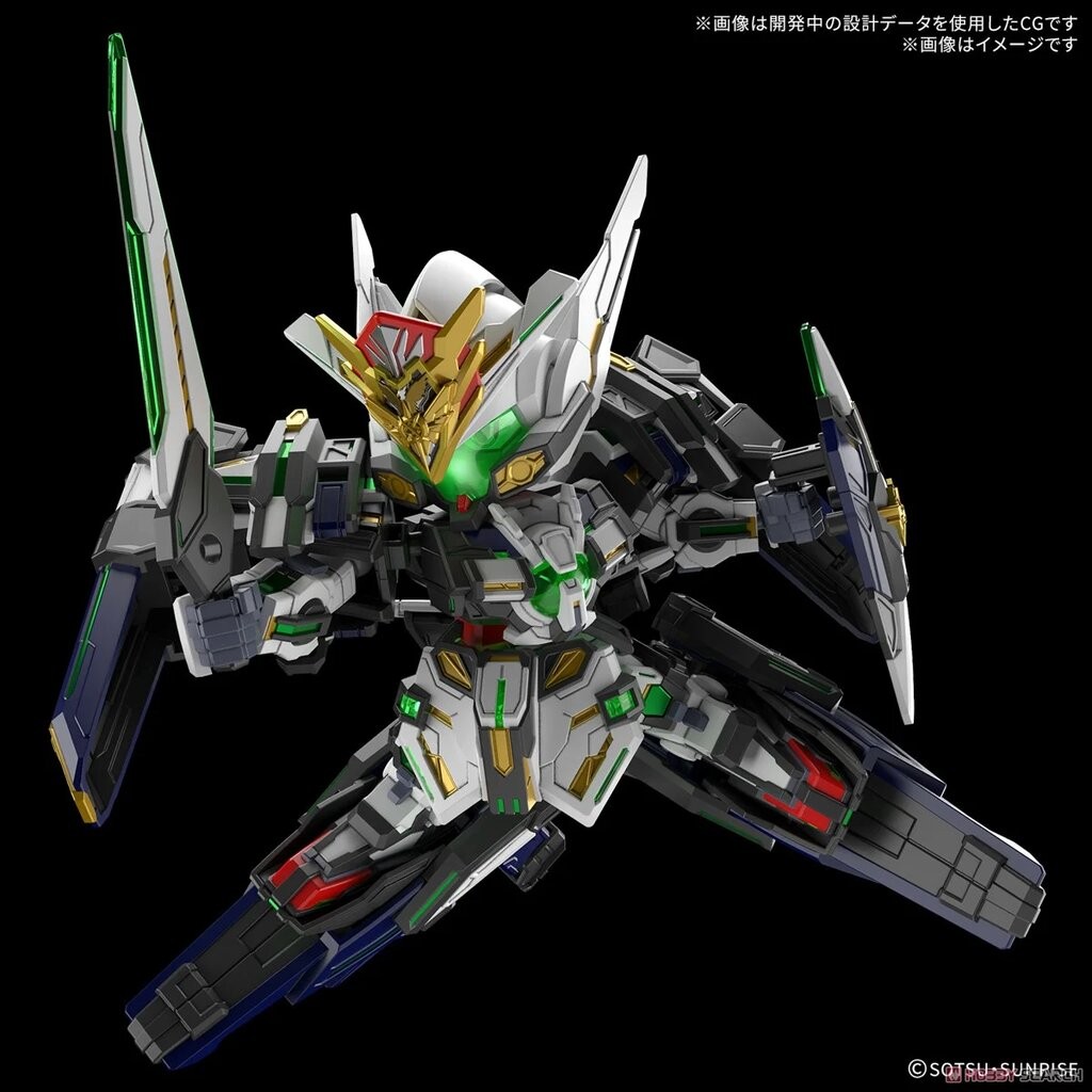 Bandai SDW 40 HEROES GF GUNDAM ASTRAEA TYPE-F 4573102683656 A4 - รูปที่ 4