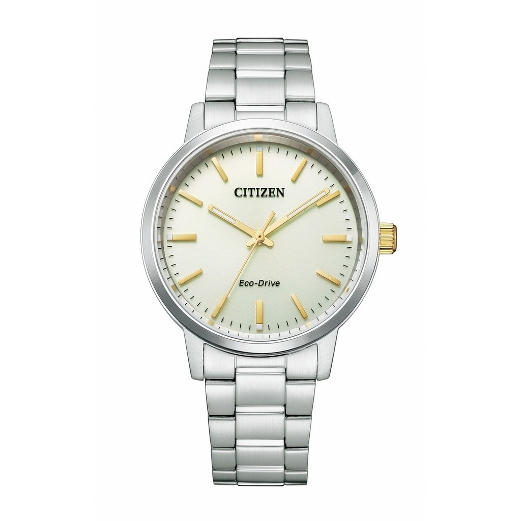 [Authentic★Direct from Japan] CITIZEN BJ6541-58P Unused Eco Drive Crystal glass Light Gold SS Men Wrist watch นาฬิกาข้อมือ