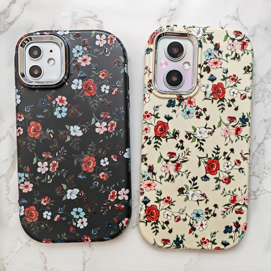 เคส VIVO V30 V29 V27 PRO V27E V23 V20 PRO V15 Y33S Y21 Y21S Y21T Y33T Y02 Y02A Y11 2023 Y22S Y22 4G S1 X70 X80 X90 X100 PRO Y78 5G เคสโทรศัพท์มือถือนิ่ม ลายดอกกุหลาบน่ารัก สําหรับ