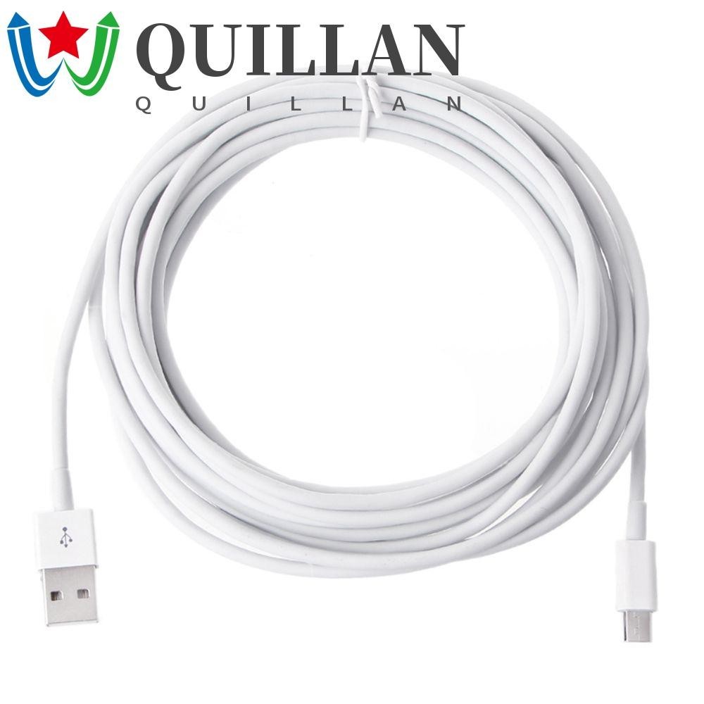 Quillan สายชาร์จ USB แบบพกพา อุปกรณ์เสริมสมาร์ทโฟน Android อะแดปเตอร์ชาร์จ USB สายชาร์จเร็ว สายชาร์จ USB