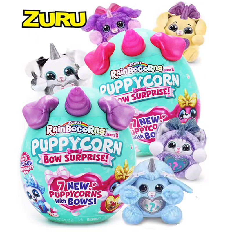 Zuru Rainbocorns Puppycorn Surprise Blind Box ตุ๊กตาของเล่น ของขวัญสําหรับเด็ก