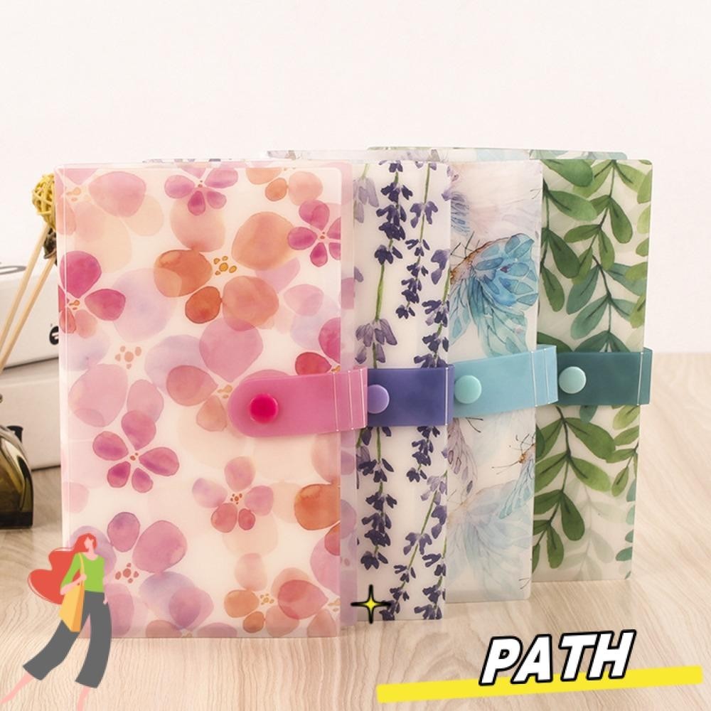 Path อัลบั้มเปล่า หลายชั้น สําหรับใส่สติกเกอร์ติดตกแต่งเล็บ