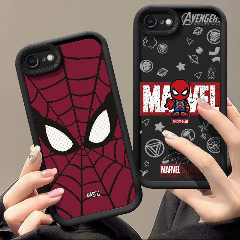 การ ์ ตูนการ ์ ตูนซิลิโคนนุ ่ ม Graffiti กรณี Angel Eye เคสโทรศัพท ์ เหมาะสําหรับ IPhone7/8/se2/se3/