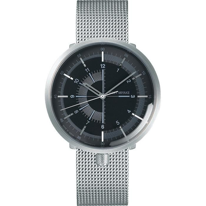 [Authentic★Direct from Japan] ISSEY MIYAKE NYAK002 Unused Automatic Hardlex Black SS Men Wrist watch นาฬิกาข้อมือ
