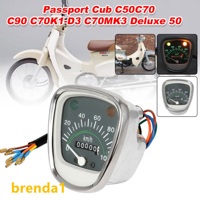 【COD】อะไหล่เครื่องวัดความเร็วนาฬิกาจับเวลา รถจักรยานยนต์ สําหรับ Cub C50 C70 C90