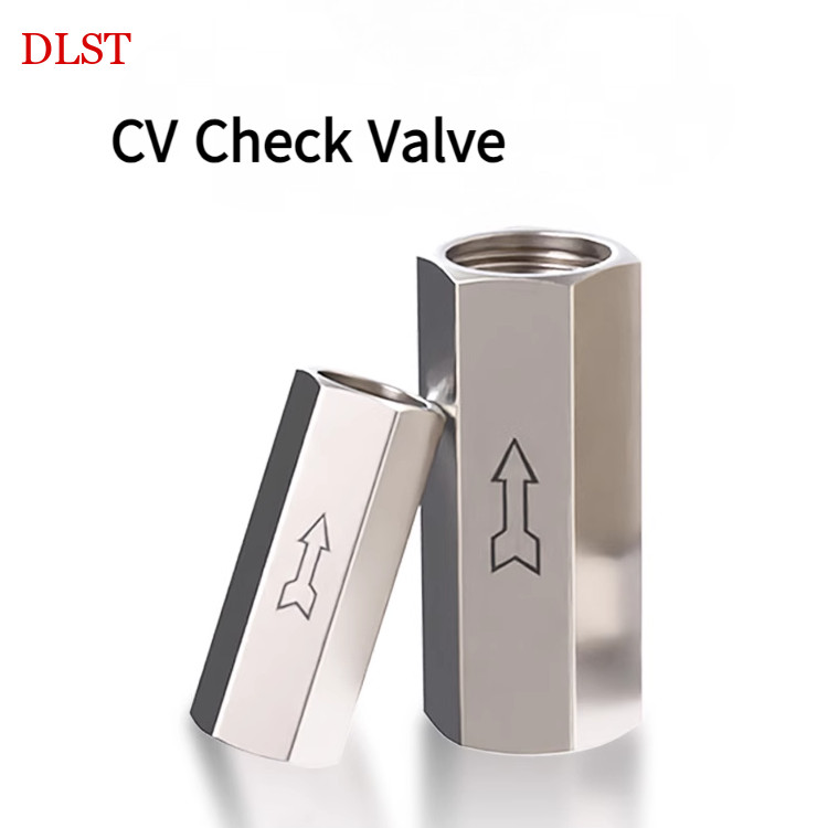 เช็ควาล์วนิวเมติก เช็ควาล์วปั๊มอากาศ เช็ควาล์วไอเสียแก๊ส CV-01 02 03 04 1 8 1 4 3 8 1 2