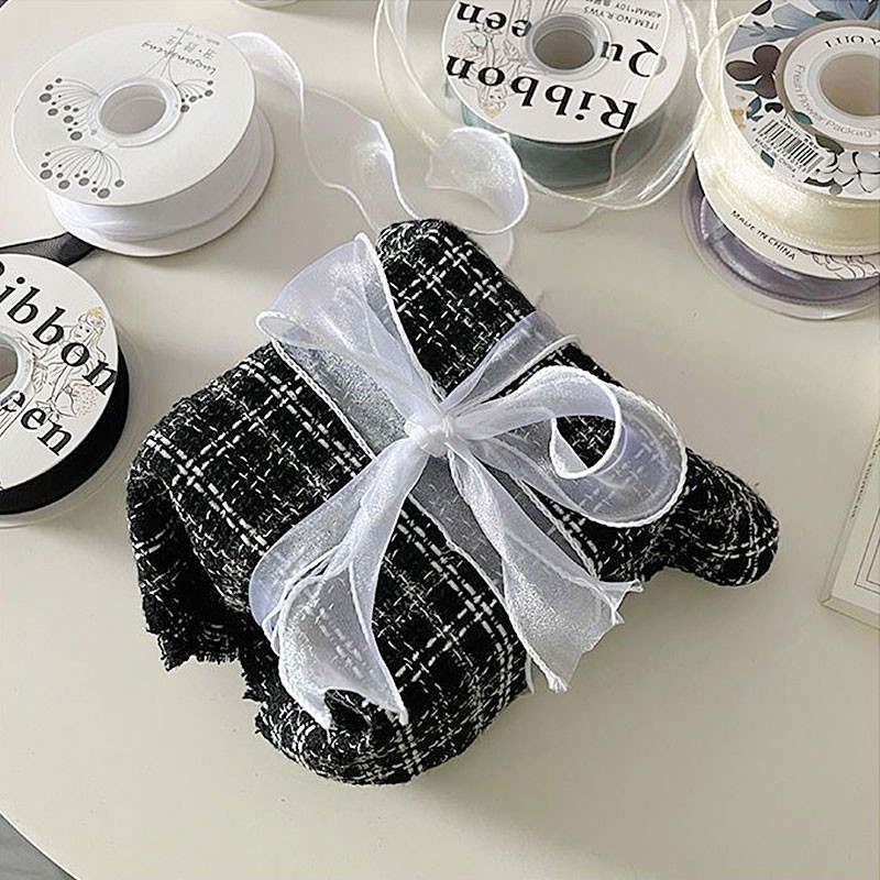 Ins Crowtail ริบบิ้นดอกไม้เค้กบรรจุภัณฑ์เชือกการจัดดอกไม้ DIY วัสดุ - รูปที่ 3