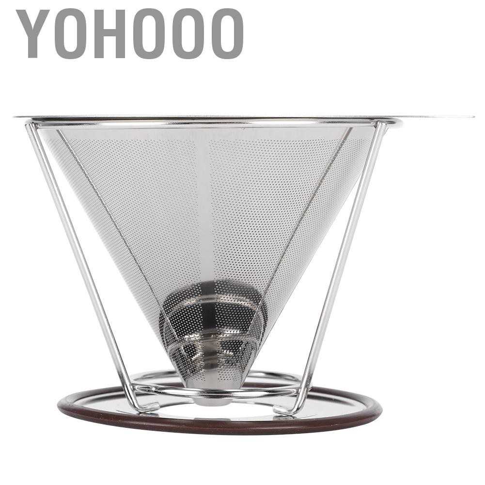 Yohooo Pour Over Coffee Filter Food‑grade For All Makers