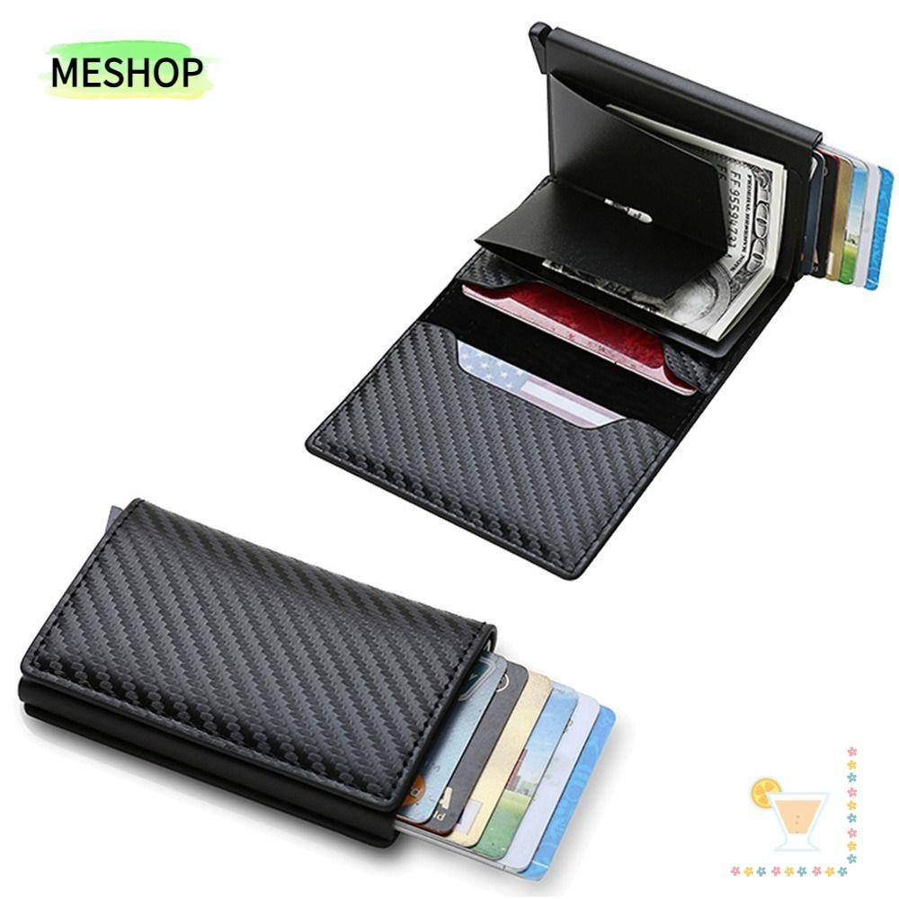 Me RFID Card Holder Leater ID Credit Protected Mens Wallet Creditcard Money Wallets