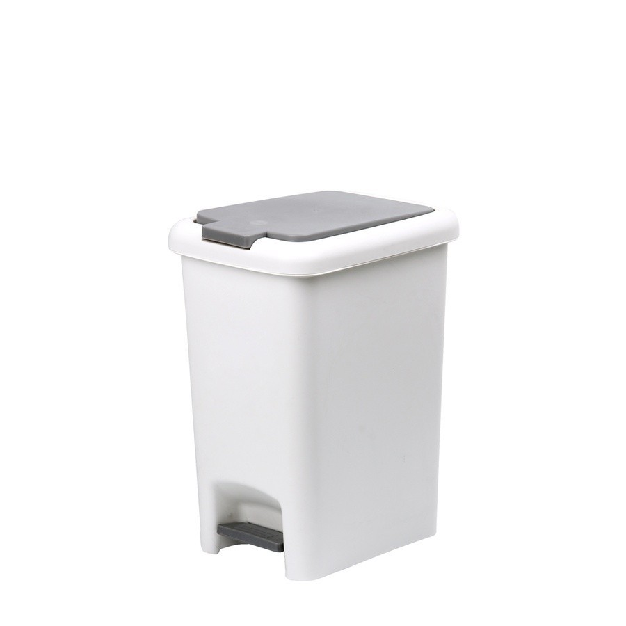 GlobalHouse ICLEAN ถังขยะเหยียบเหลี่ยม Prensa 45 ลิตร ขนาด 44.5x33.2x56.5 ซม. รุ่น TG51792 สินค้าของแท้คุณภาพดี