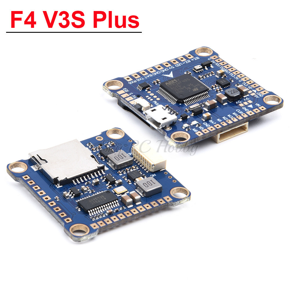 SK NEW F4 V3S Plus Flight Control OSD 2-6S Two way 3A BEC 9V Pad Design 30.5x30.5mm For Betaflight R