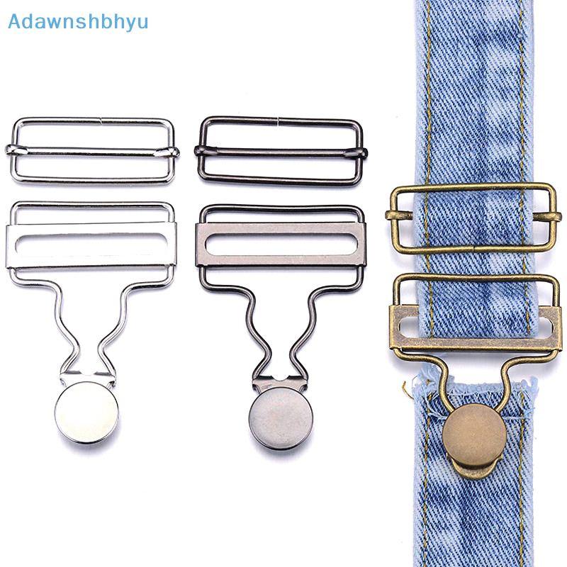 Adhyu Dungaree Fasteners คลิปรั้งหัวเข็มขัดกางเกงยีนส์ปุ่มชุดสําหรับ Denims แจ็คเก็ต DIY เครื่องแต่งกายอุปกรณ์เย็บผ้า TH