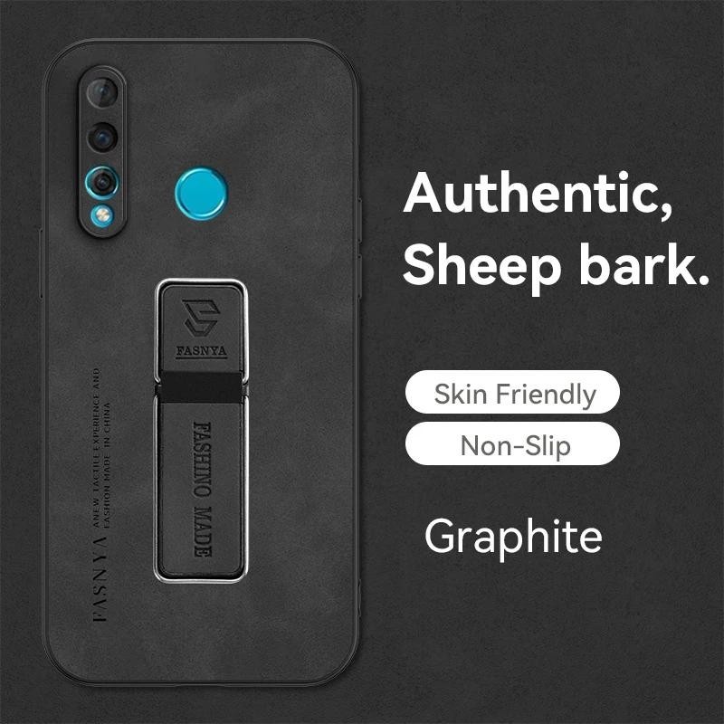 สําหรับ Huawei Nova 4 กรณีกันกระแทกหนัง PU ป้องกันโทรศัพท์มือถือฝาหลังสําหรับ VCE-L22 โทรศัพท์ปลอกยึ