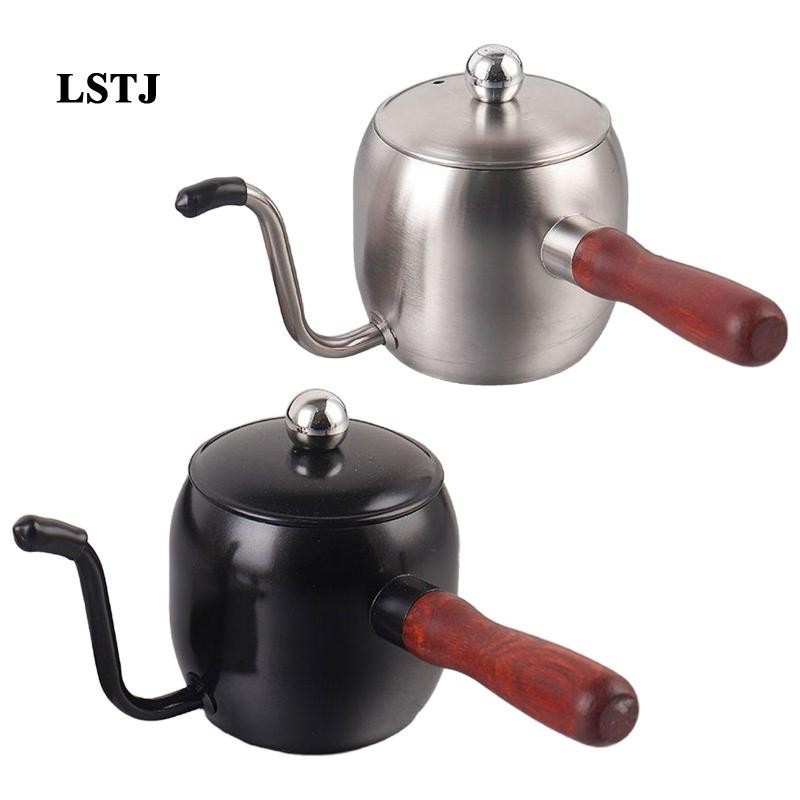 [Lstjj ] Pour over Kettle Coffee Tea Pot 500 ml Gift Narrow Drip Kettle Long