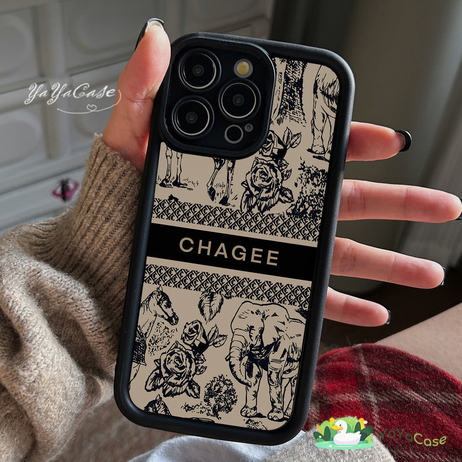 สำหรับ iPhone11 13 Case FOR เคสไอโฟน14 15 12 pro max 6 7 8 14 15 Plus X XR XS Max ชานม รุ่น สไตล์ TPU ขั้นสูง Soft เคส