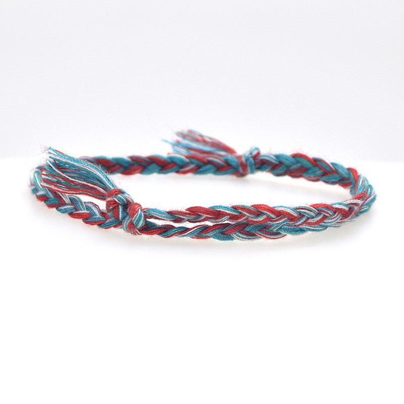 1pc Handmade Simple Multilayer สร้อยข้อมือทอเชือกสร้อยข้อมือมิตรภาพสร้อยข้อมือปรับ Lucky สร้อยข้อมือสําหรับผู้ชายผู้หญิงเครื่องประดับของขวัญ