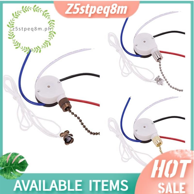 Z5stpeq8m ชุดสวิตช์พัดลมเพดาน 3 ความเร็ว 4 สาย, สวิตช์พัดลม ซิปสวิตช์ควบคุมความเร็ว, ZE-208S สวิตช์ล