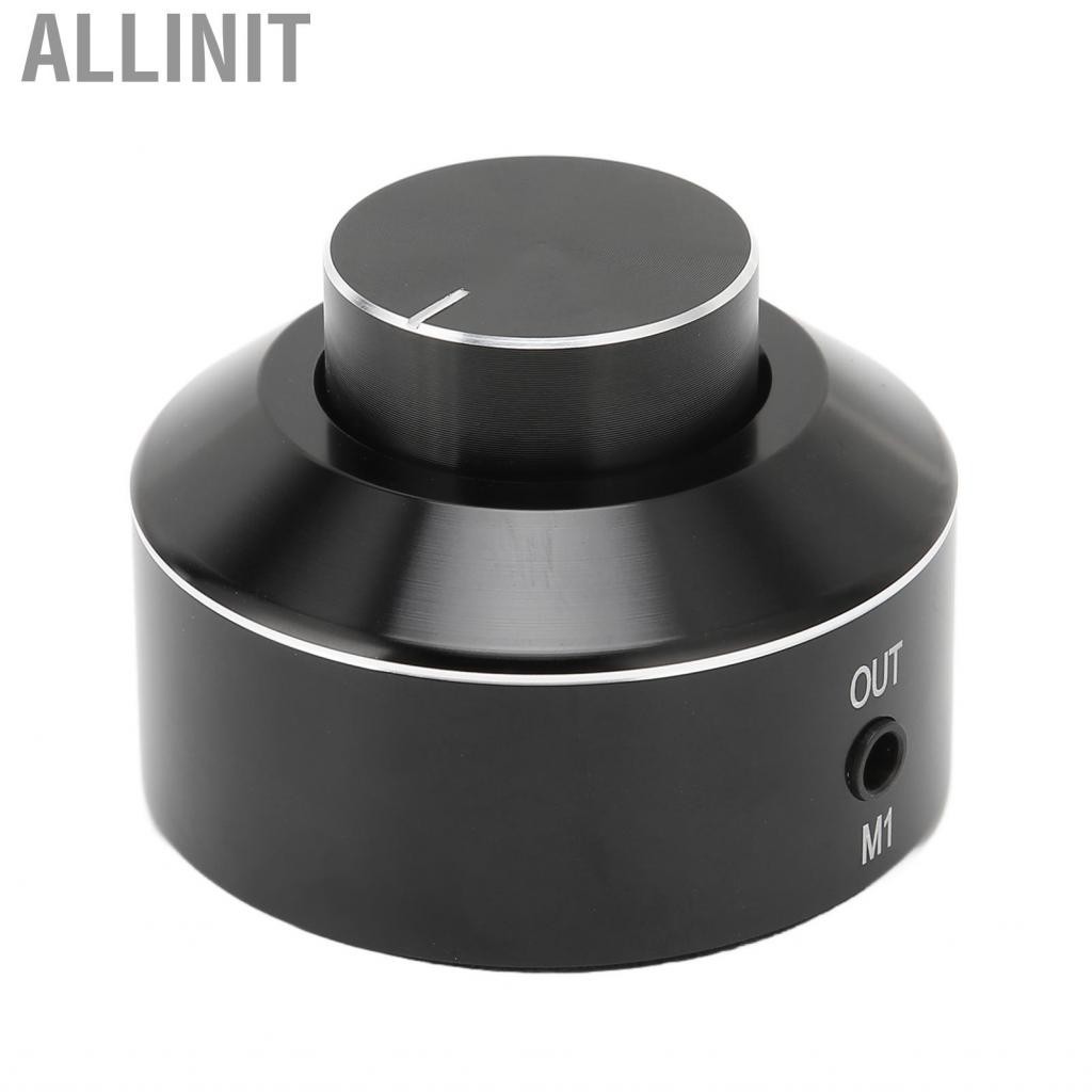 Allinit ปุ่มควบคุมระดับเสียงที่ใช้งานอยู่ 3.5 มม. ปรับสำหรับการรับชมวิดีโอเกม