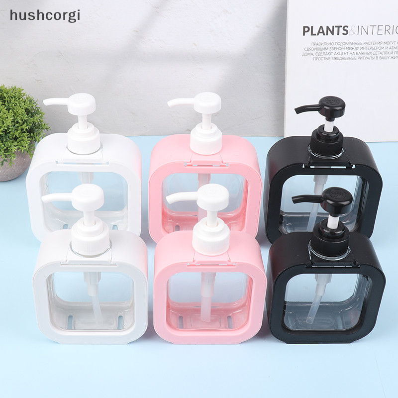 [hushcorgi] 300/500ml Kitchen Liquid Soap Dispenser ปั๊มเปล่าขวดแชมพูจานคอนเทนเนอร์สบู่ห้องน้ําเจลอาบน้ําซักรีด Liquid Storage สต็อกใหม่