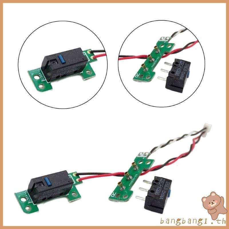 Bang 1 ชุด Hot Swap สําหรับ G304 G305 เมาส์อะไหล่ซ่อมเมาส์ Micro Switches เปลี่ยนเมาส์ปุ่มด้านข้าง Board