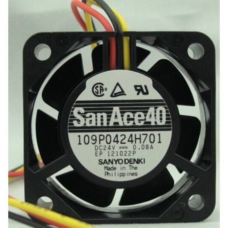 Original ใหม่ Cooler พัดลมสําหรับ Sanyo 109P0424H701 24V 0.08A 4015 CNC เครื่องมือ Fanuc พัดลมระบายค