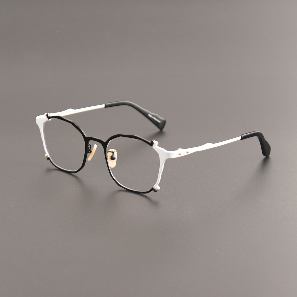 แว่นตาทํามือญี่ปุ่น MM-0029 Designer การจับคู่สีเฉพาะกรอบแว่นตาแนวโน้มแฟชั่น
