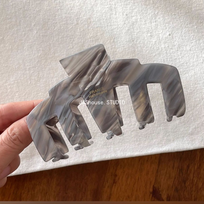 เคเอฟ778 เกาหลีขนาดใหญ่คุณภาพสูงอะซิเตทผมกรงเล็บคลิปจํานวนมากผมผู้หญิงอุปกรณ์เสริม - รูปที่ 6