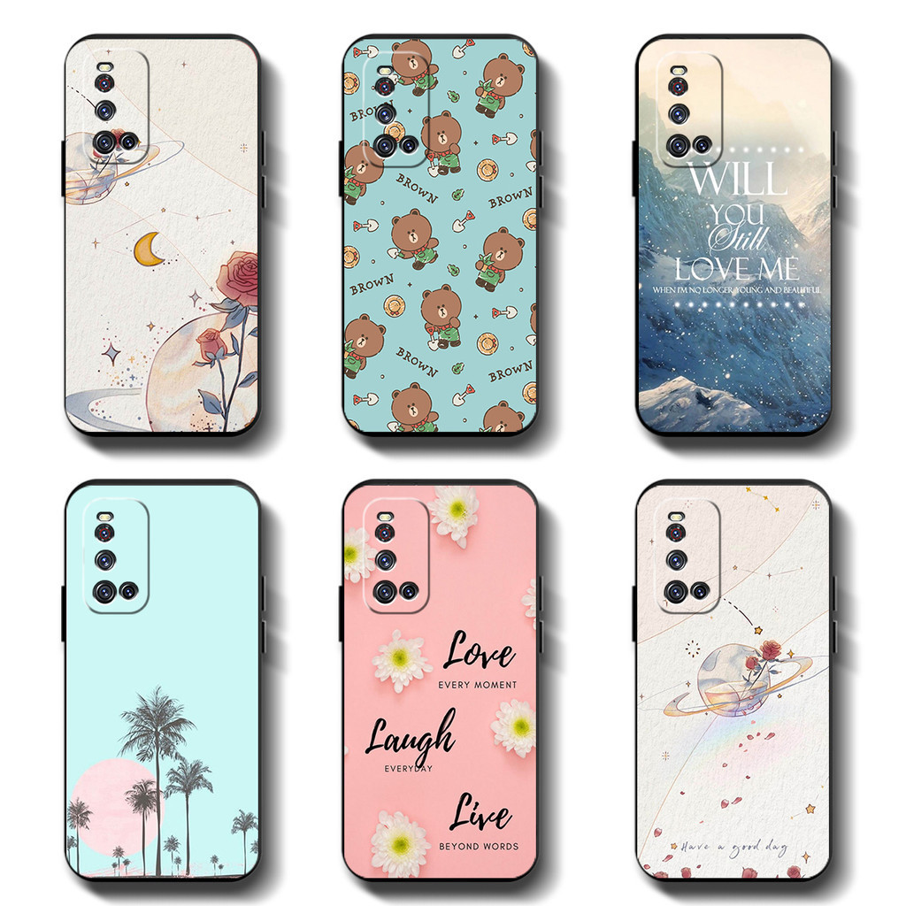 สีดํานุ ่ มสําหรับ VIVO V19 1933 Anticrack Casing คุณภาพสูง TPU ฝาครอบป ้ องกันซิลิโคนยางโทรศัพท ์ กรณี
