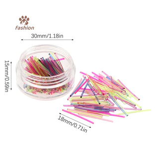 [แฟชั่น] 60 ชิ้น/200 ชิ้นที่มีสีสันต่างหูพลาสติกป้องกันภูมิแพ้ Anti-blocking Ear Sticks Kit {TH}
