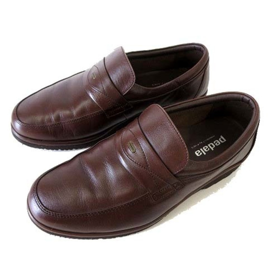 Asics Pedara Business Shoe Slip-on Lightweight Leather Wide 24.5 Direct from Japan Secondhand