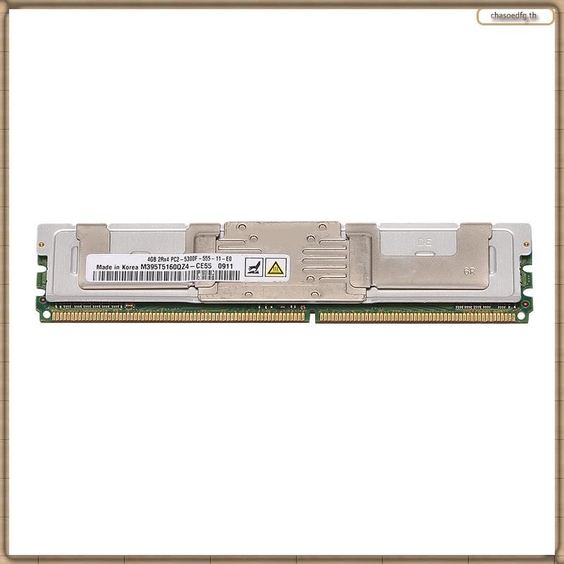 [B Ymp ] DDR2 4GB Ram หน ่ วยความจํา 667Mhz PC2 5300F 240 Pins 1.8V FB DIMM พร ้ อมเสื ้ อกั ๊ กระบายความร ้ อนสําหรับ AMD Desktop Memory Ram
