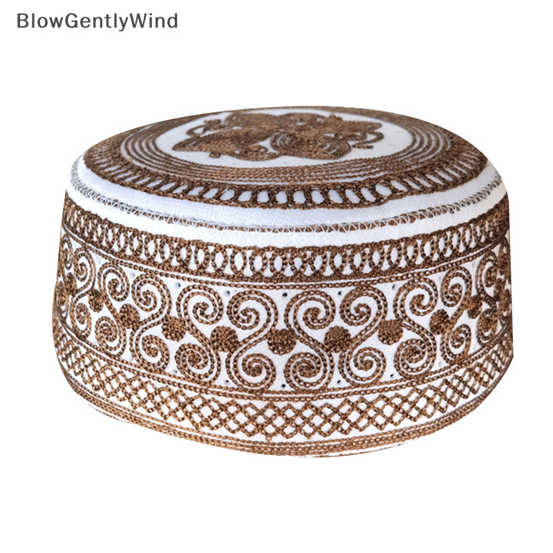 Blowgentlywind ผู ้ ชายอิสลาม Kippot หมวกมุสลิมอินเดีย Veludo Indio Arabisch Kippa หมวกสวดมนต ์ BGW