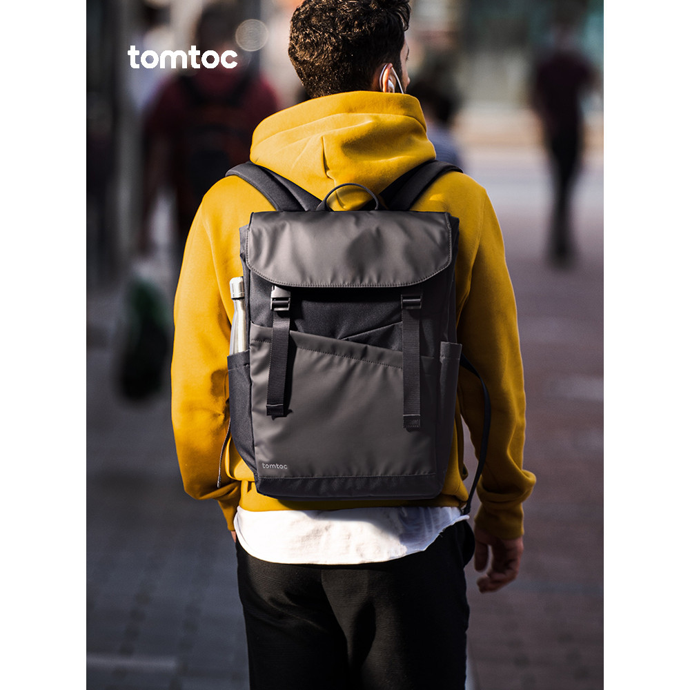 Preorder TOMTOC SLASH T64 LAPTOP BACKPACK 16" กระเป๋าเป้สะพายหลัง ใส่คอมพิวเตอร์ ทันสมัย ขนาด 17L